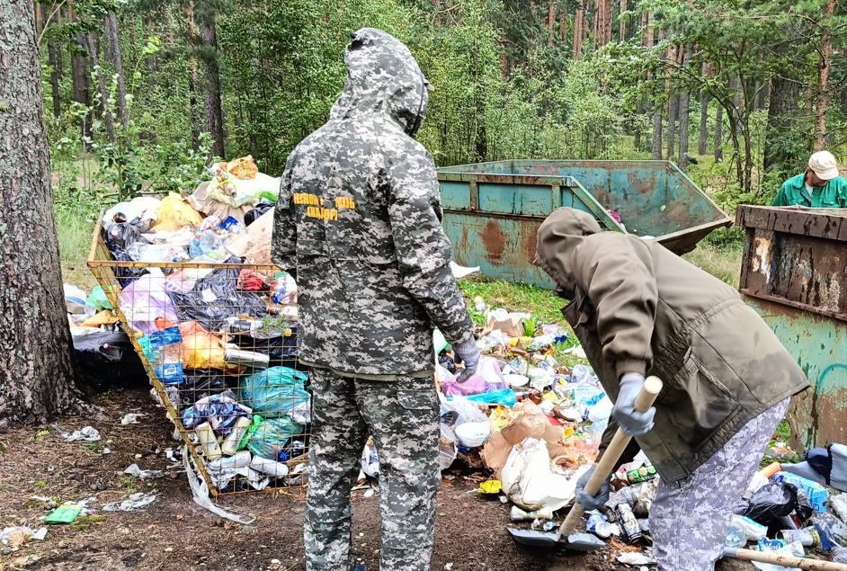 Несанкционированная свалка отходов
