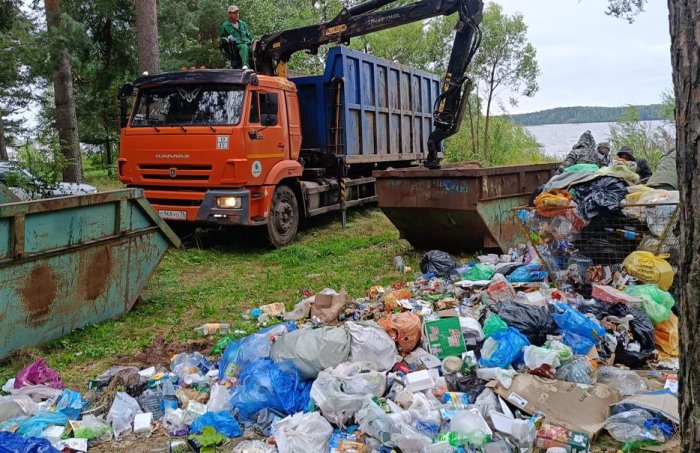 Несанкционированная свалка отходов